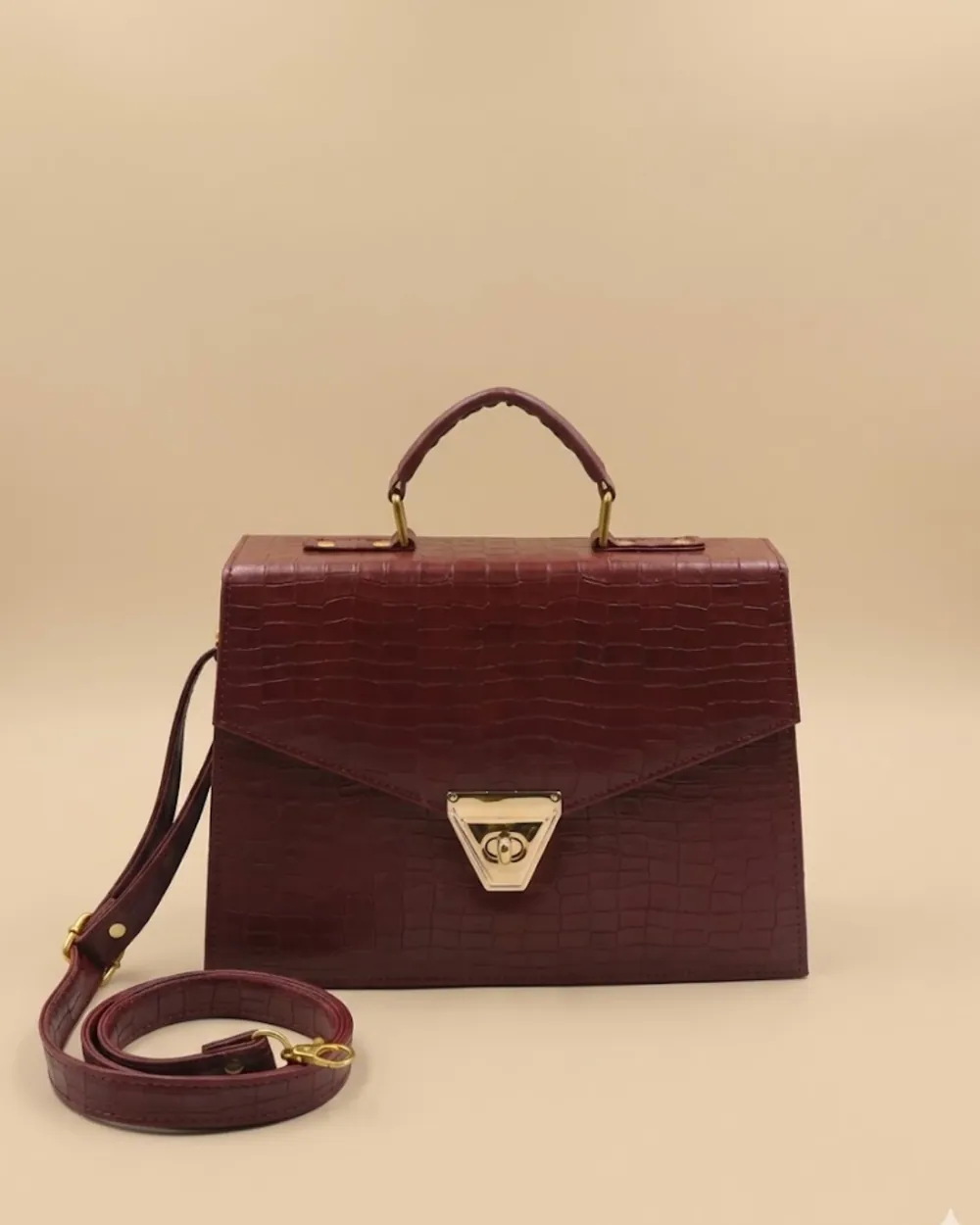 Quaint Crossbody Bag - Maroon, view 1