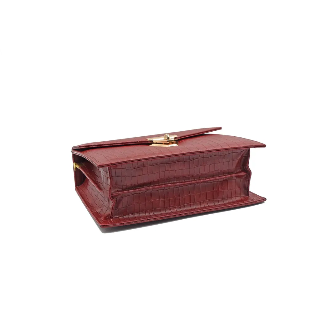 Quaint Crossbody Bag - Maroon, view 3
