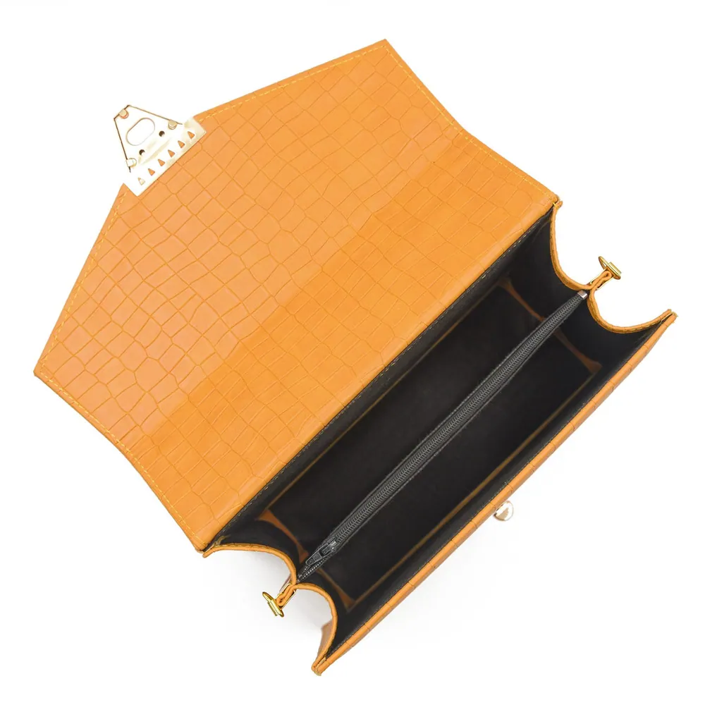Quaint Crossbody Bag - Mustard, view 5