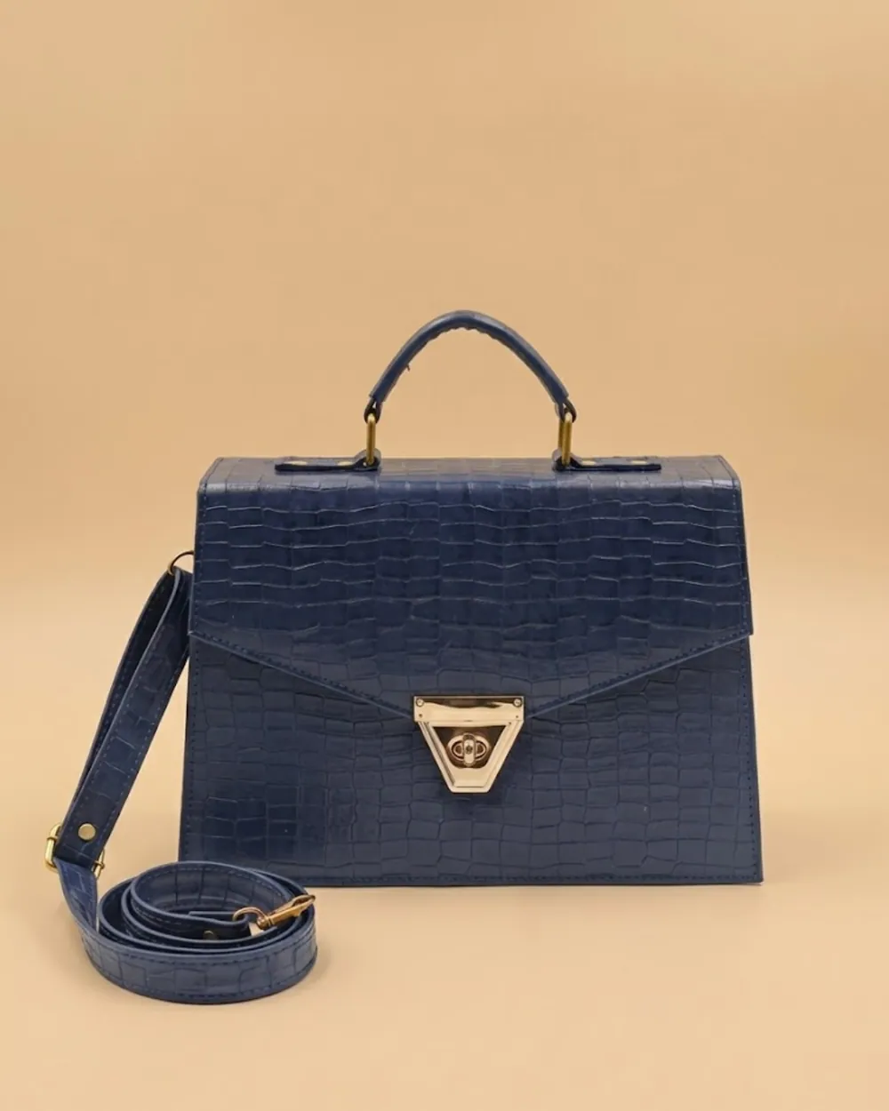 Quaint Crossbody Bag - Navy Blue, view 1