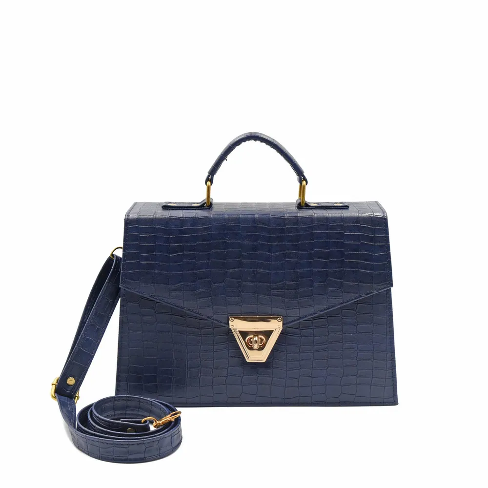 Quaint Crossbody Bag - Navy Blue, view 2