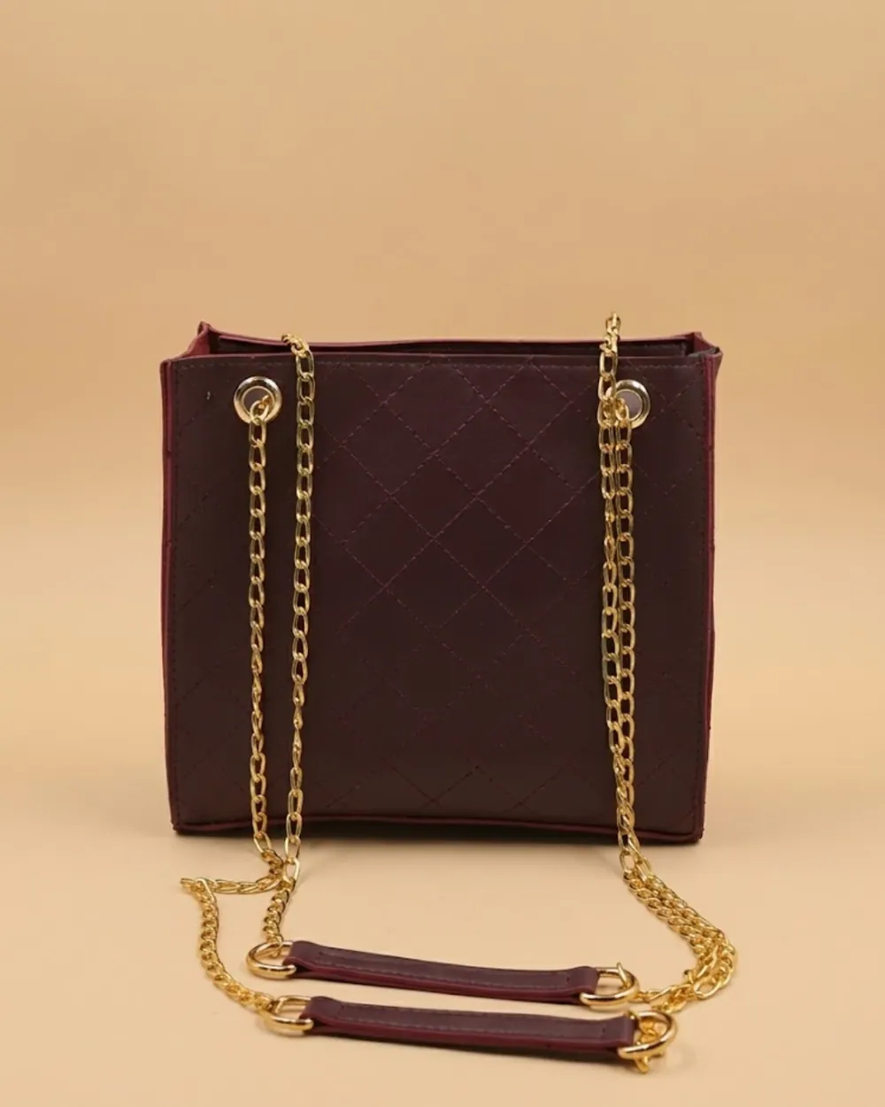 Regalia long chain crossbody Bag - Maroon, view 1