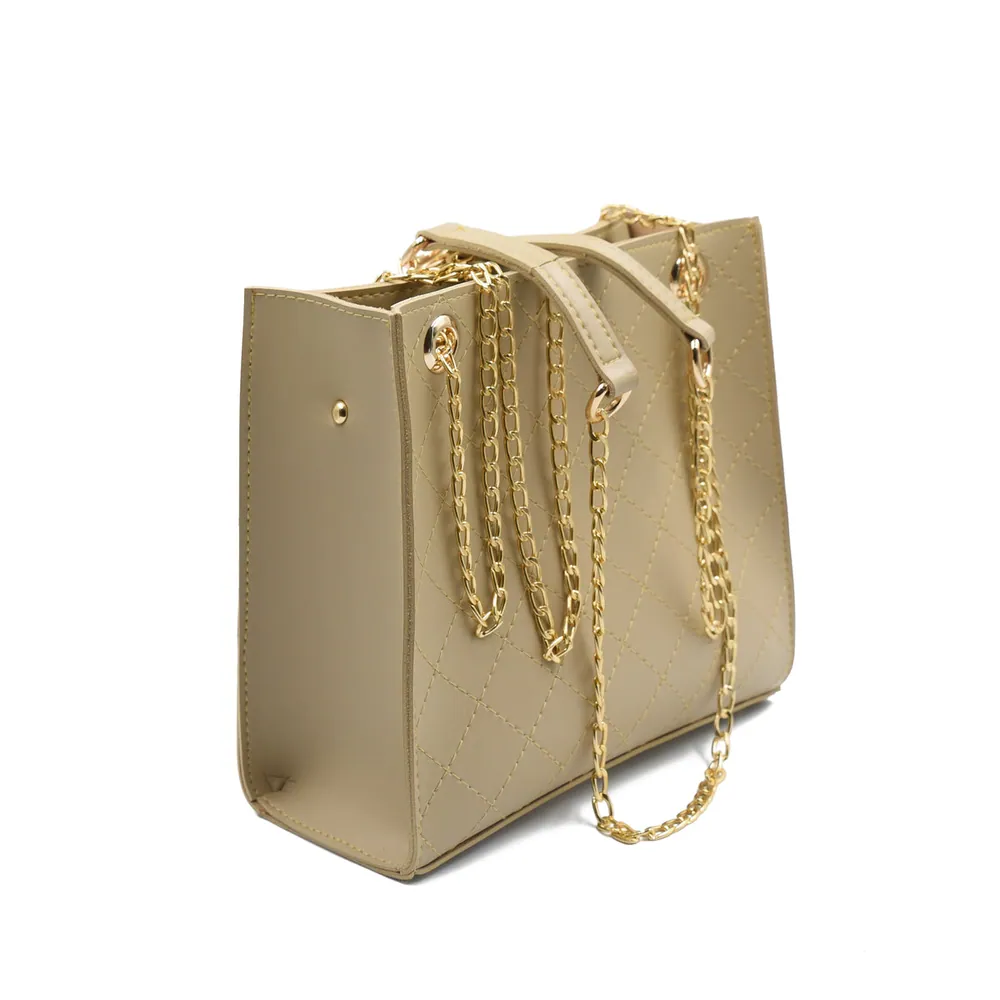 Regalia long chain crossbody Bag - Skin Beige, view 3