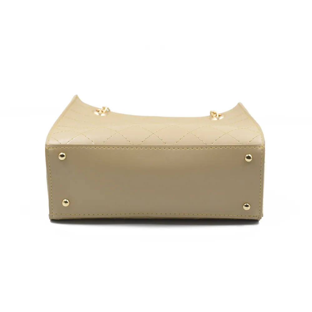 Regalia long chain crossbody Bag - Skin Beige, view 4