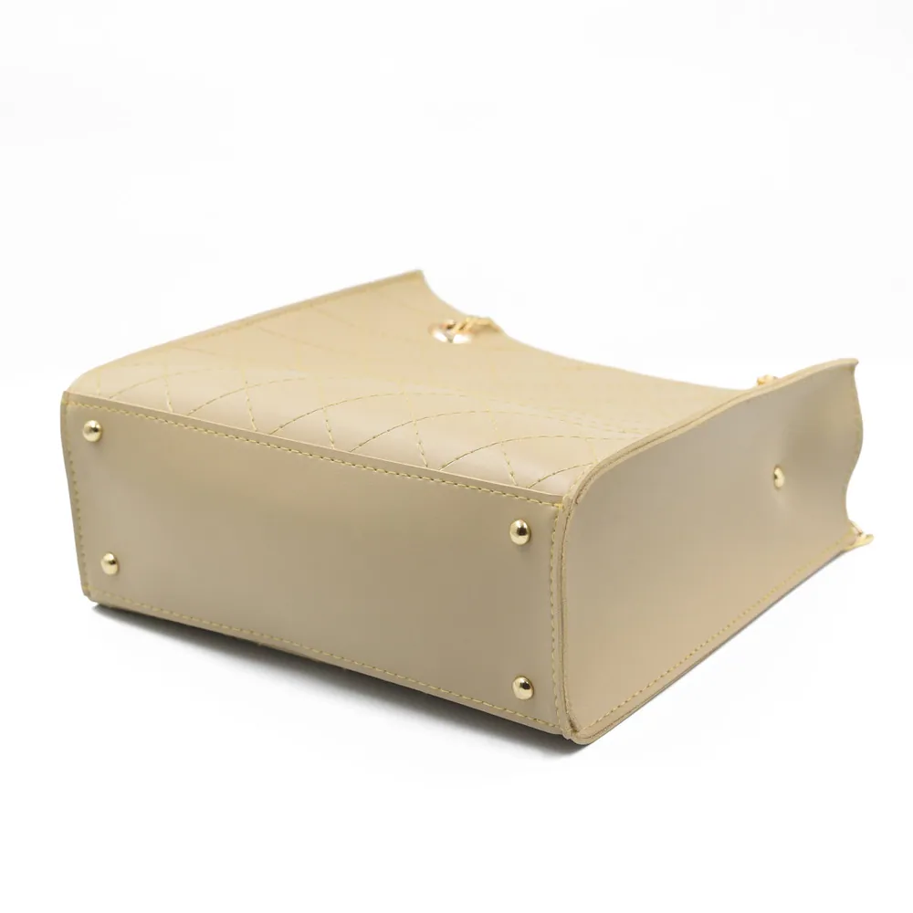 Regalia long chain crossbody Bag - Skin Beige, view 5
