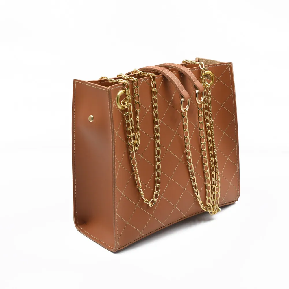 Regalia long chain crossbody Bag - Tang, view 3