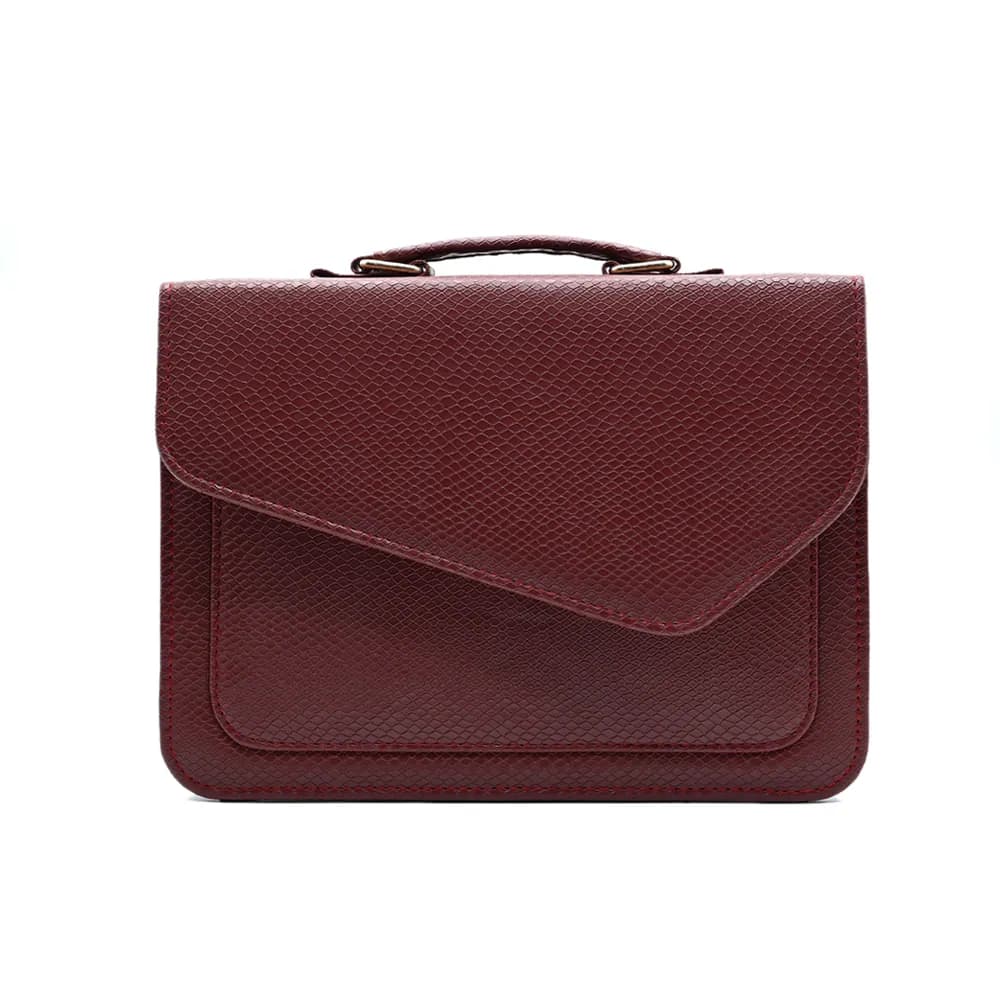 Reglan Crossbody Bag - Maroon, view 2