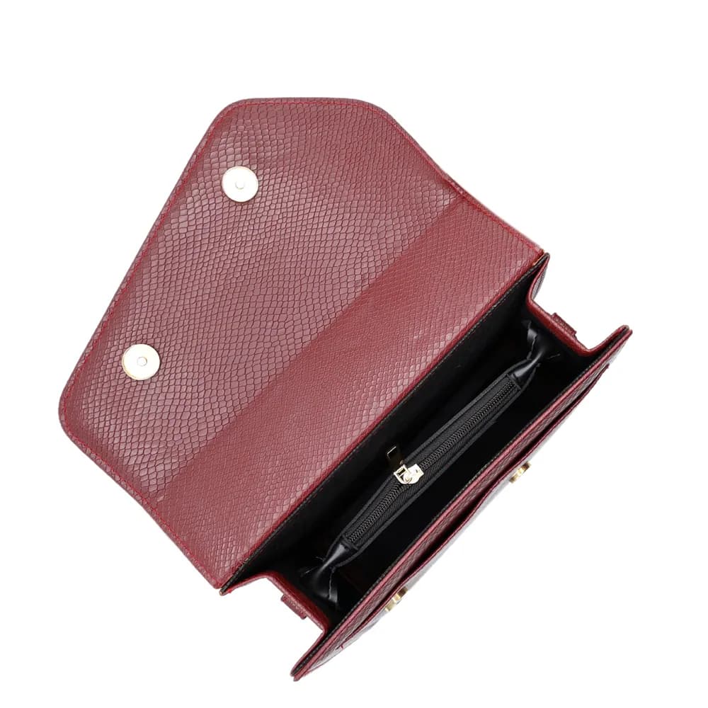 Reglan Crossbody Bag - Maroon, view 5