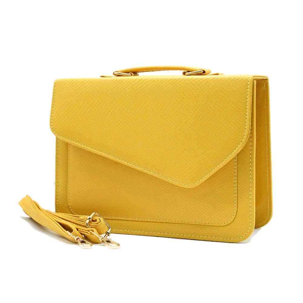 Reglan Crossbody Bag - Yellow, view 3