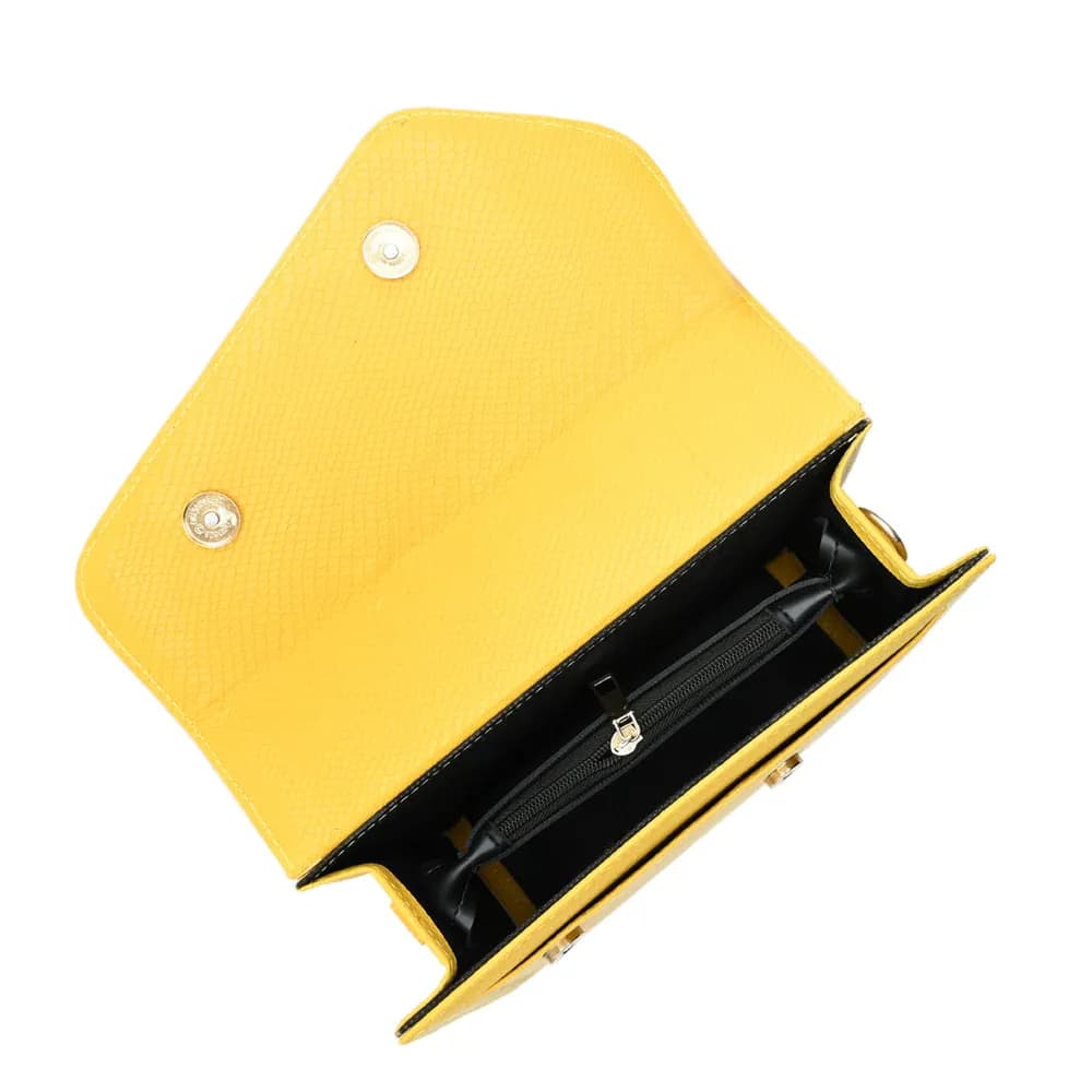Reglan Crossbody Bag - Yellow, view 5