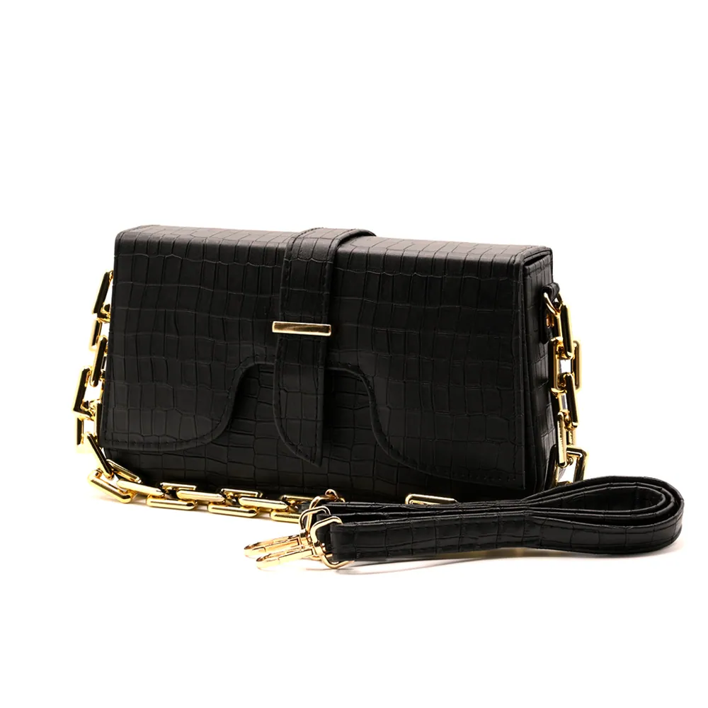 Sling Crossbody Bag - Black, view 3
