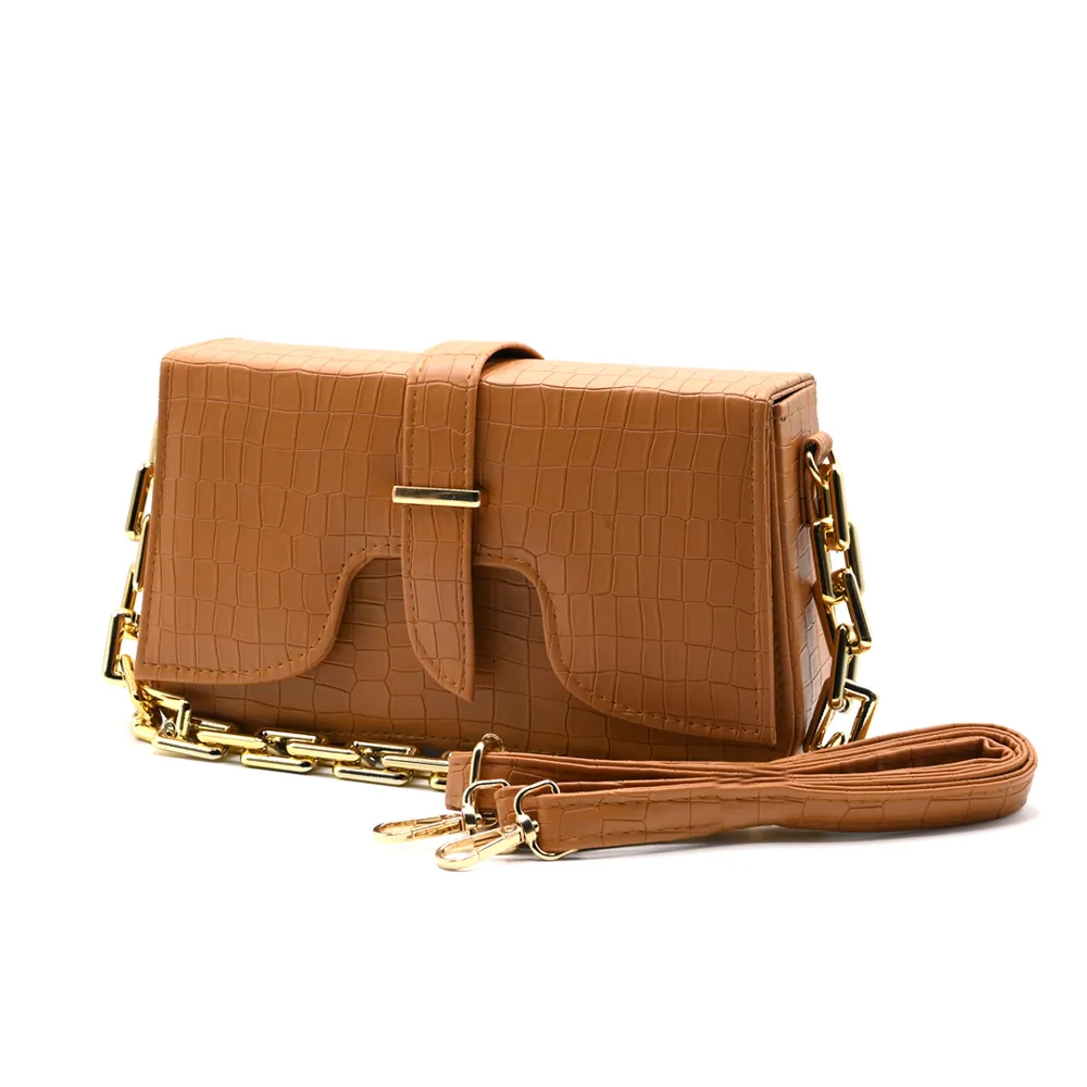 Sling Crossbody Bag - Light Tan, view 3