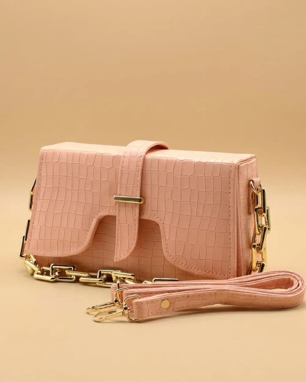 Sling Crossbody Bag - Peach, view 1