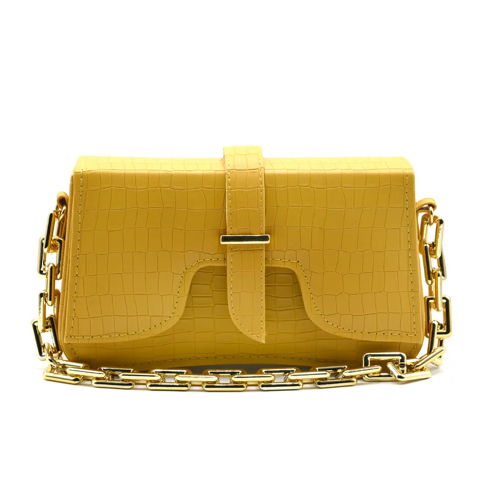 Sling Crossbody Bag - Yellow, view 2