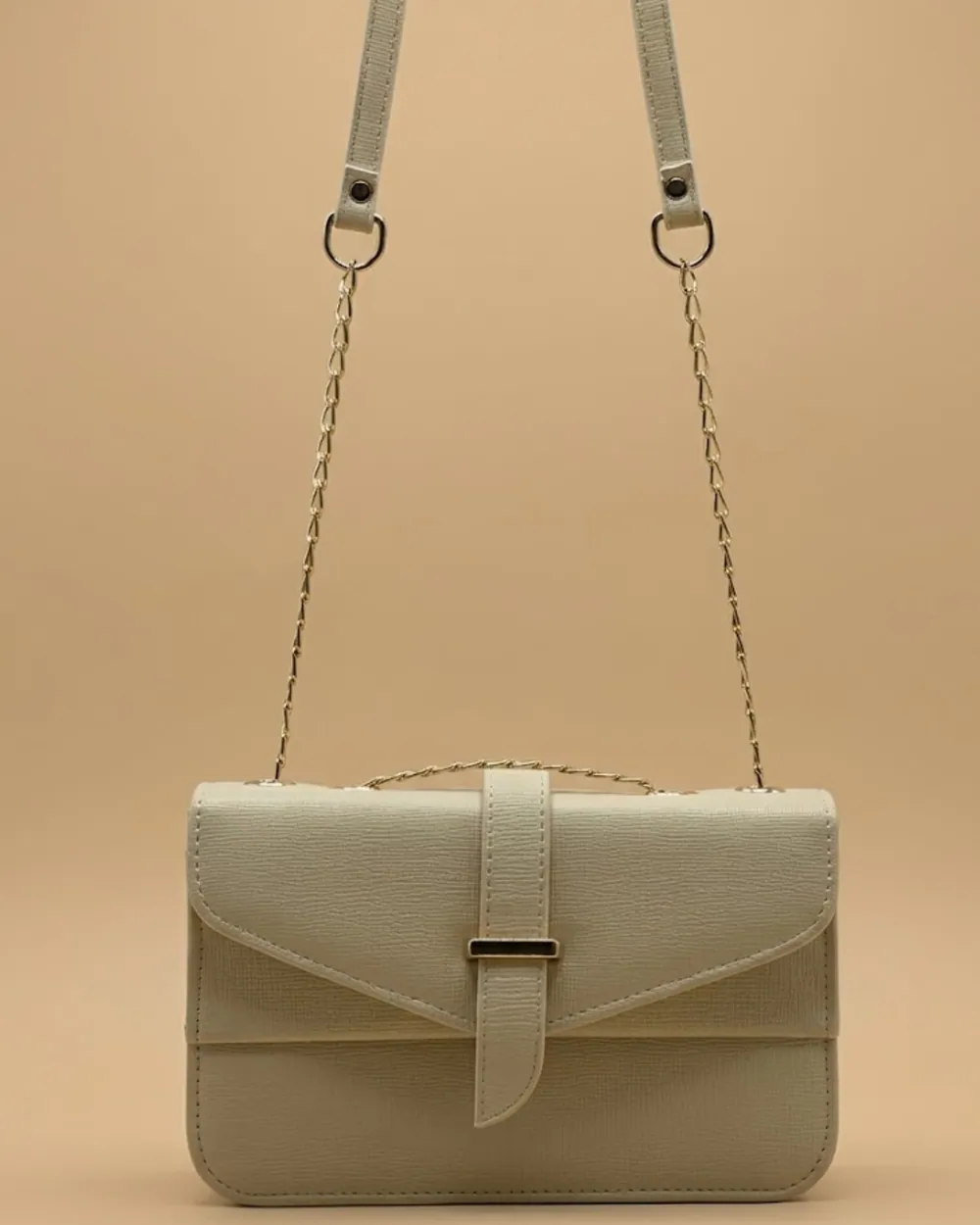 Stylisha Crossbody chain Bag - Skin Beige, view 1