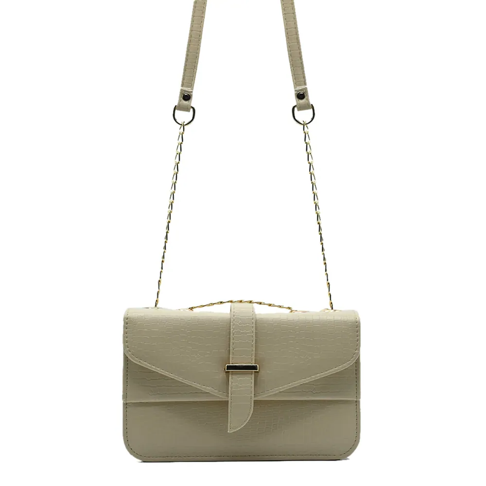 Stylisha Crossbody chain Bag - Skin Beige, view 2