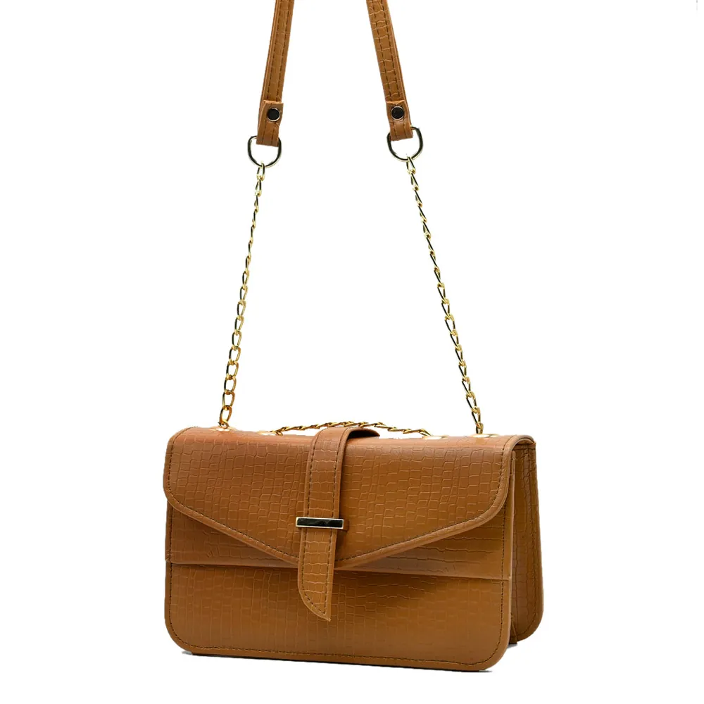Stylisha Crossbody chain Bag - Tang, view 3