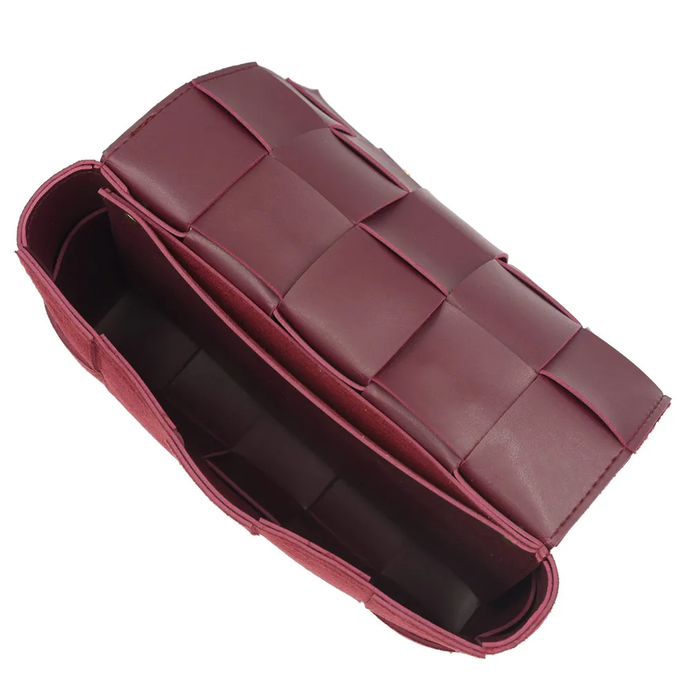 Verita Crossbody Bag - Maroon, view 6