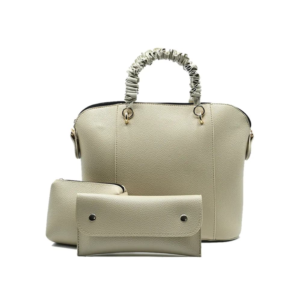 3 Piece Alora Tote Bag - Beige, view 2