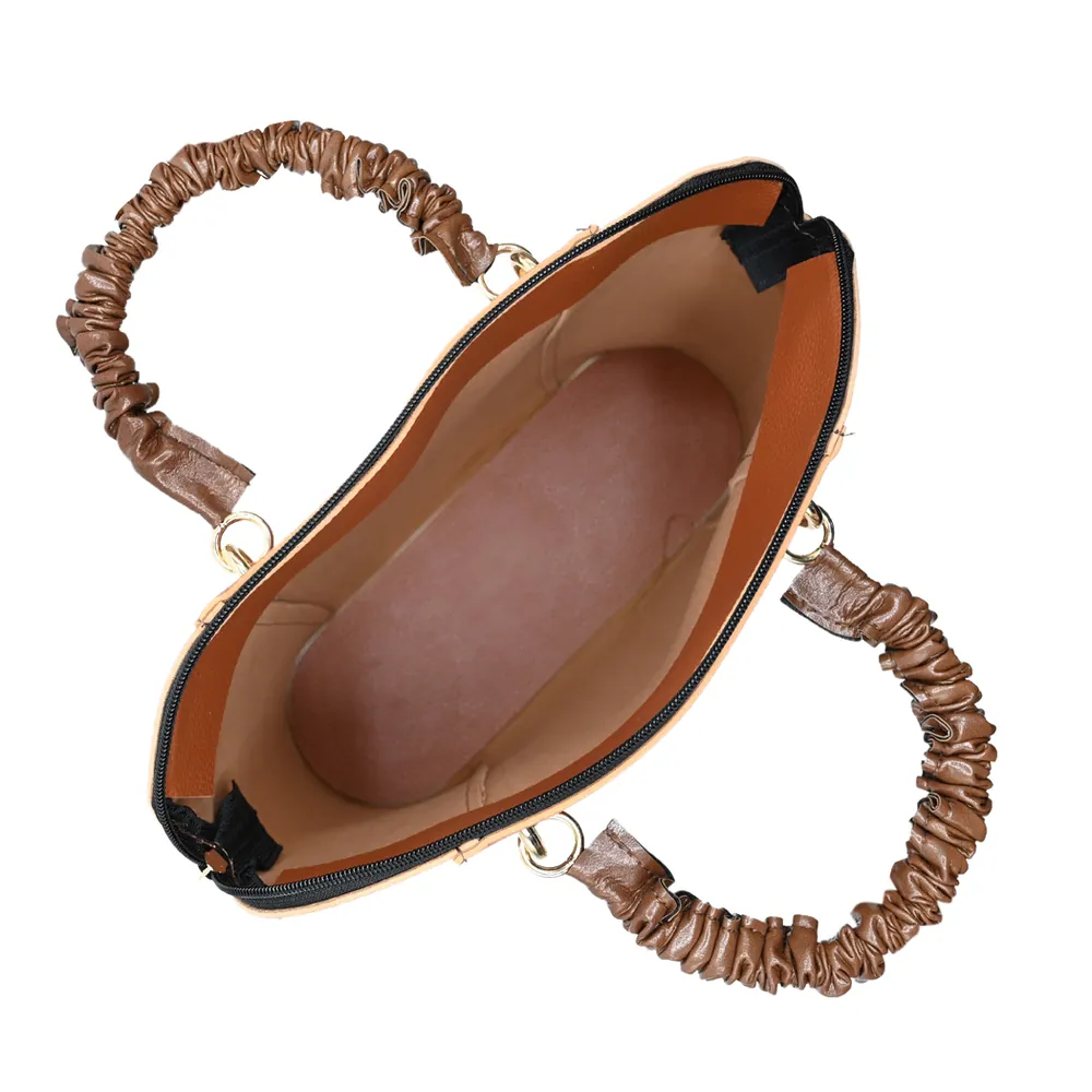 3 Piece Alora Tote Bag - Brown, view 3