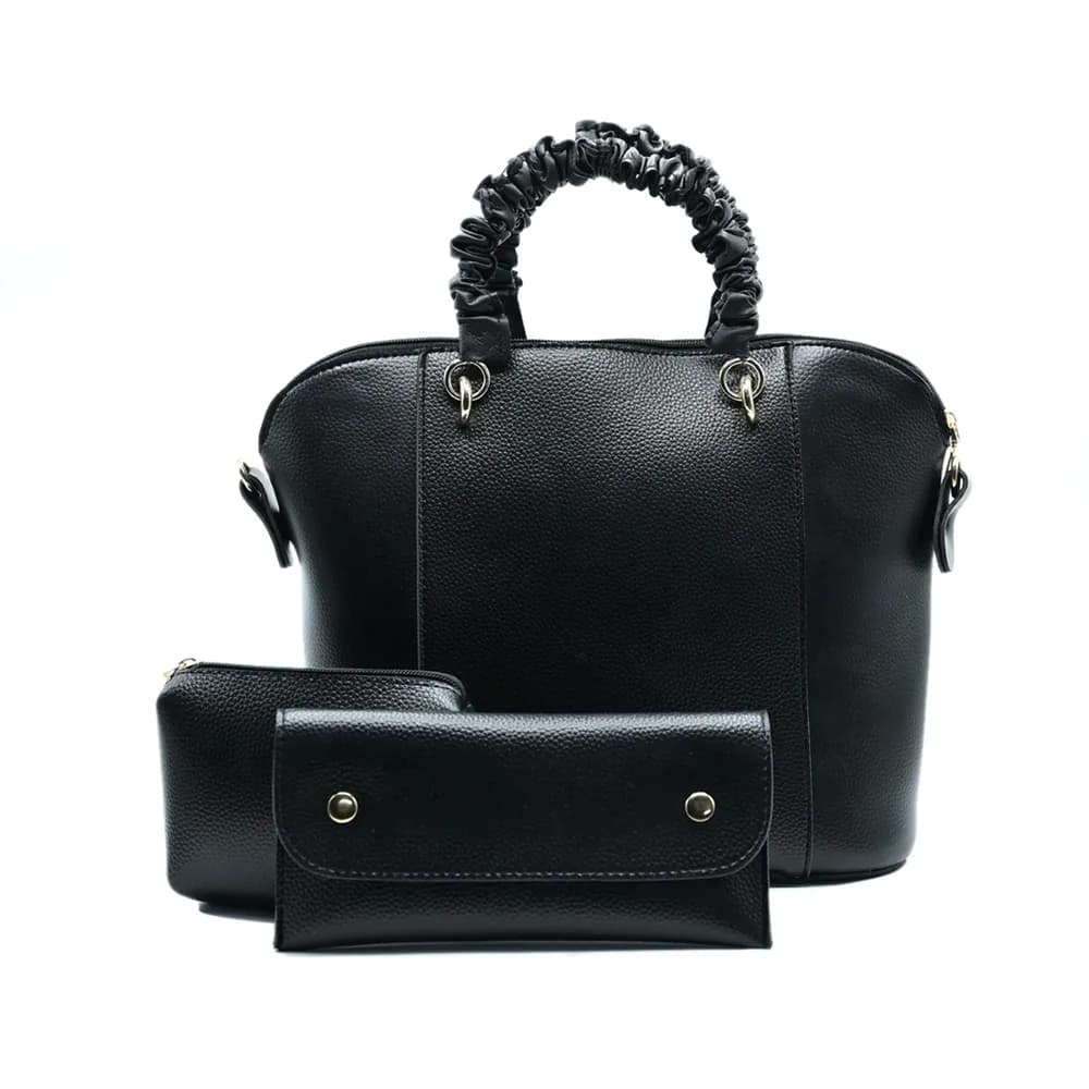 3 Piece Alore Tote Bag - Black, view 2