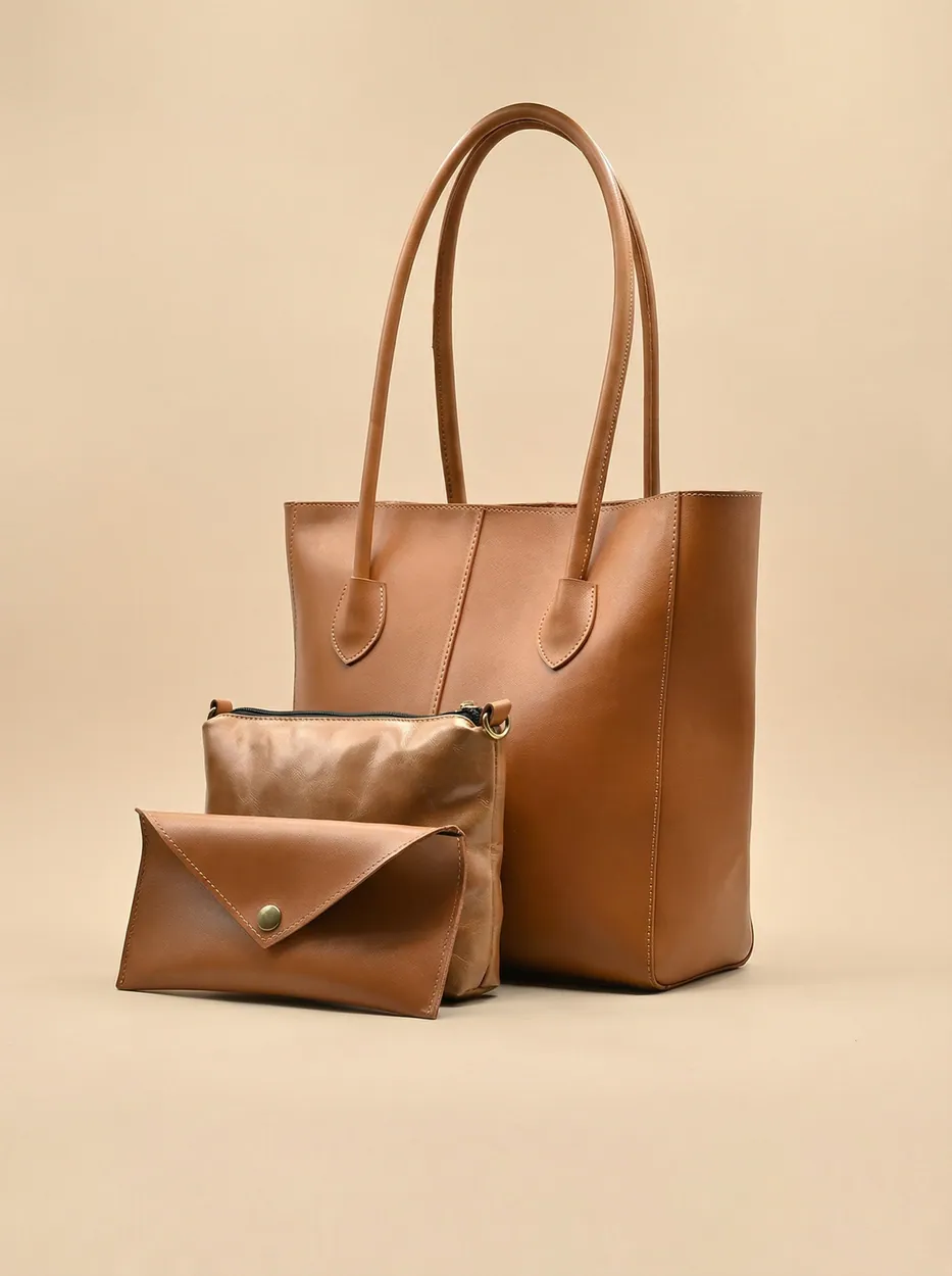 Adele - Hand Bag - Brown, view 1