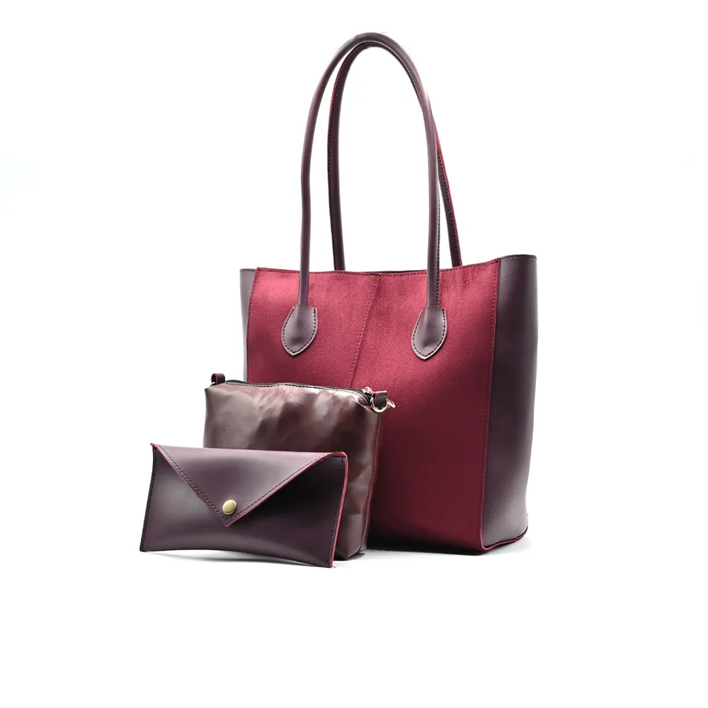 Adele - Hand Bag - mehroon, view 3