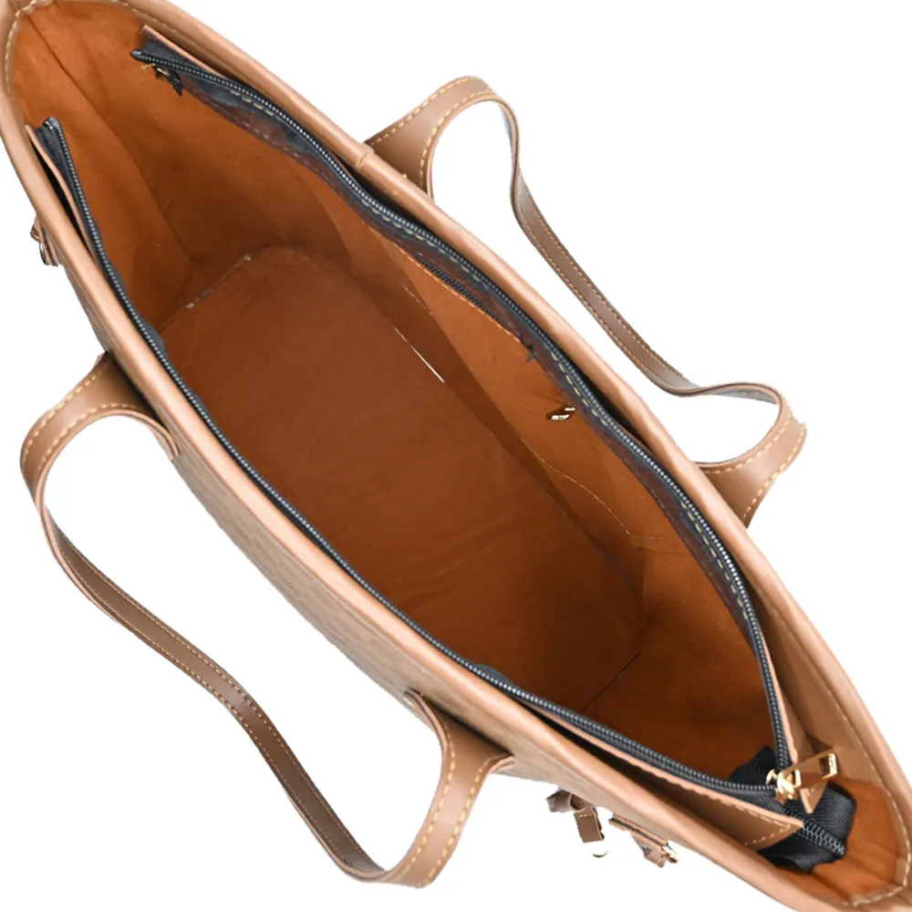 Amlam - Hand Bag - Dark Brown, view 5