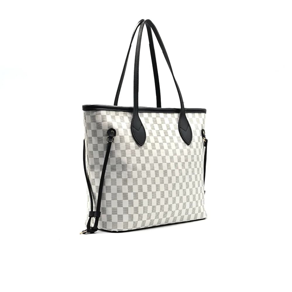 Amlam - Hand Bag - white and Grey, view 3