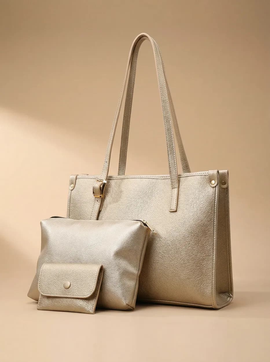 Aprik - Hand Bag - Beige, view 1
