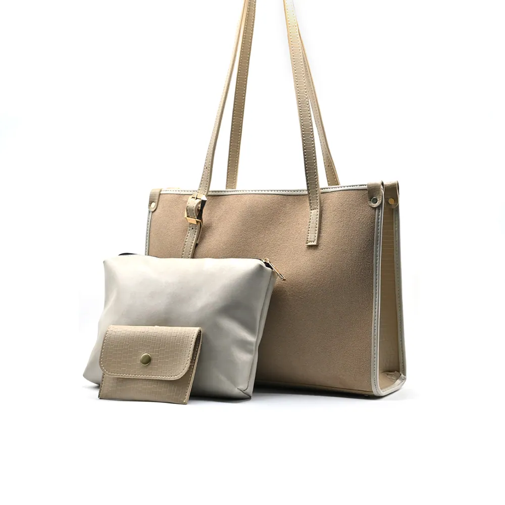 Aprik - Hand Bag - Beige, view 3