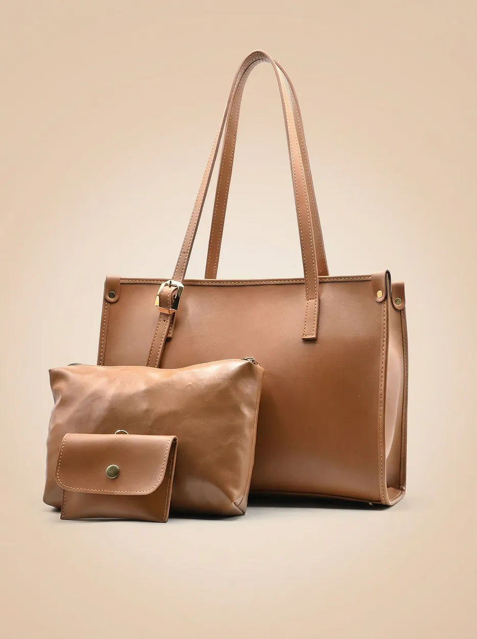 Aprik - Hand Bag - Brown, view 1