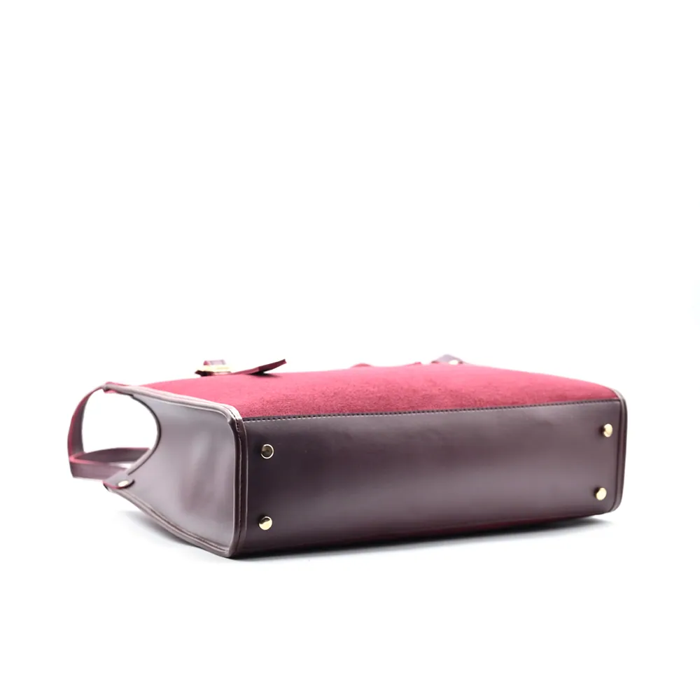 Aprik - Hand Bag - Mehroon, view 5