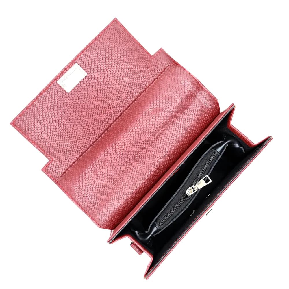 Claire Handbag For Women - Maroon, view 5