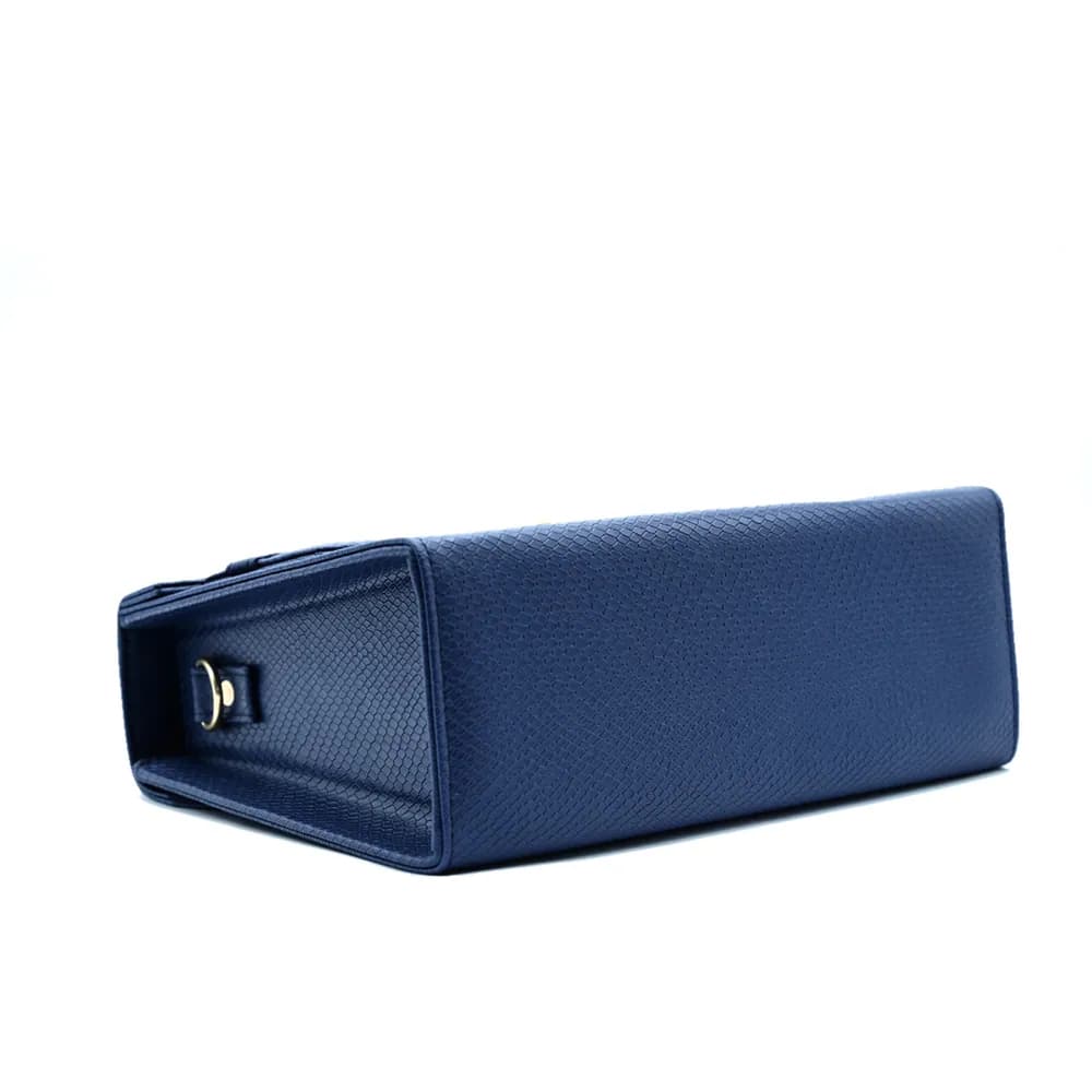 Claire Handbag For Women - Navy Blue, view 4