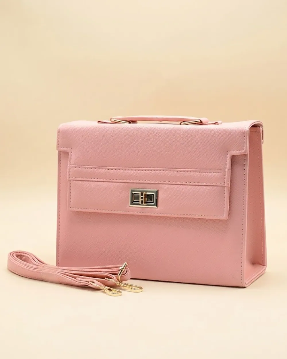 Claire Handbag For Women - Pink, view 1