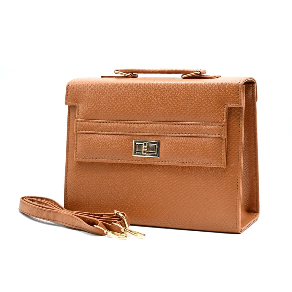 Claire Handbag For Women - Tang, view 3