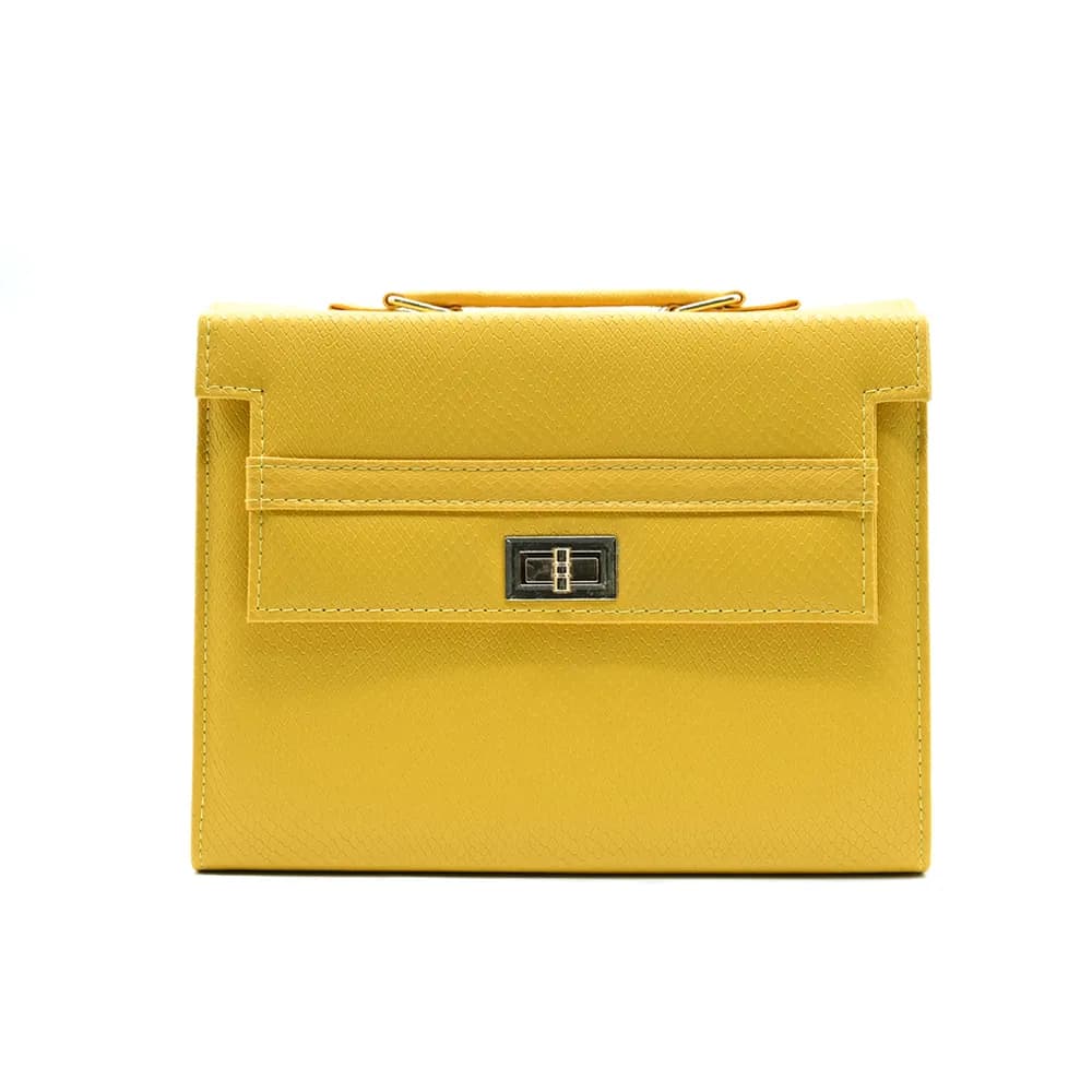 Claire Handbag For Women - Yellow, view 2
