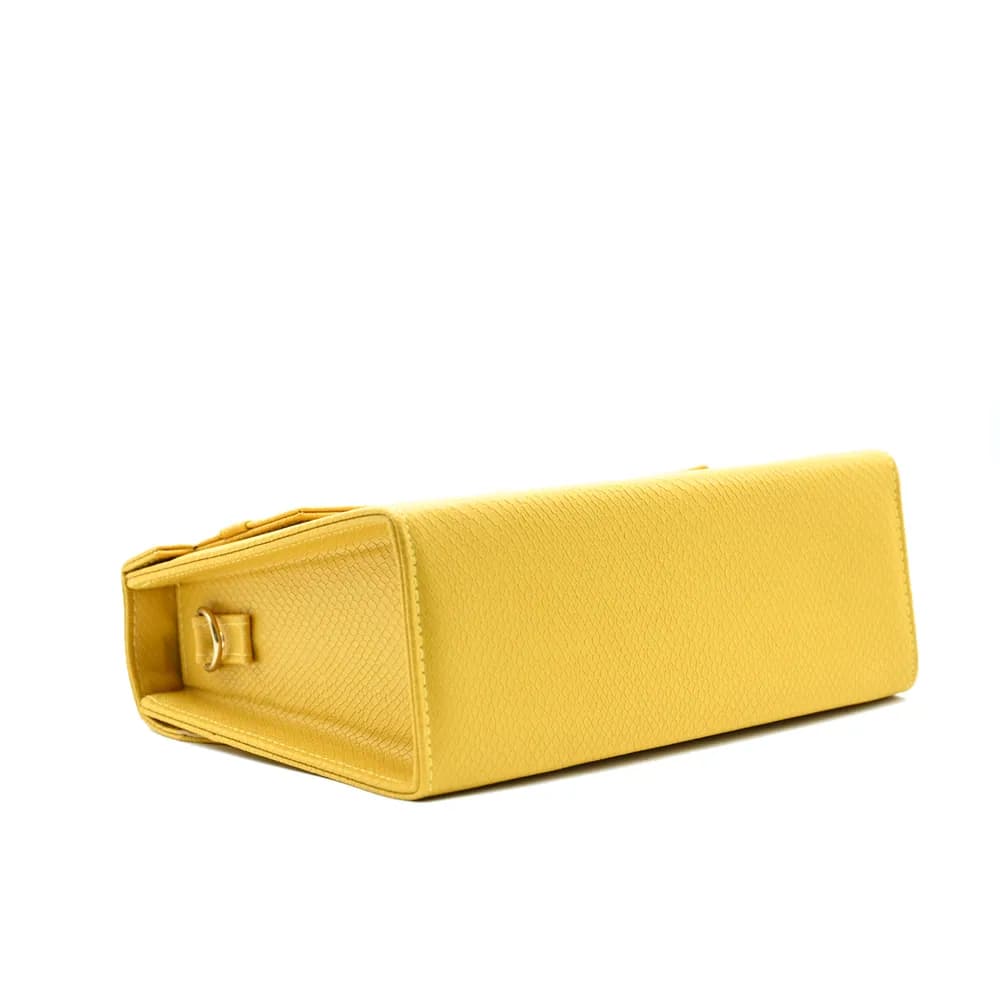 Claire Handbag For Women - Yellow, view 4