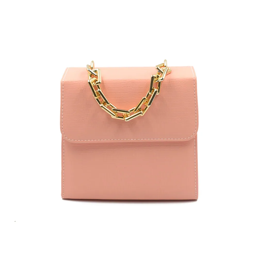 Clasique Handbag - Peach, view 2