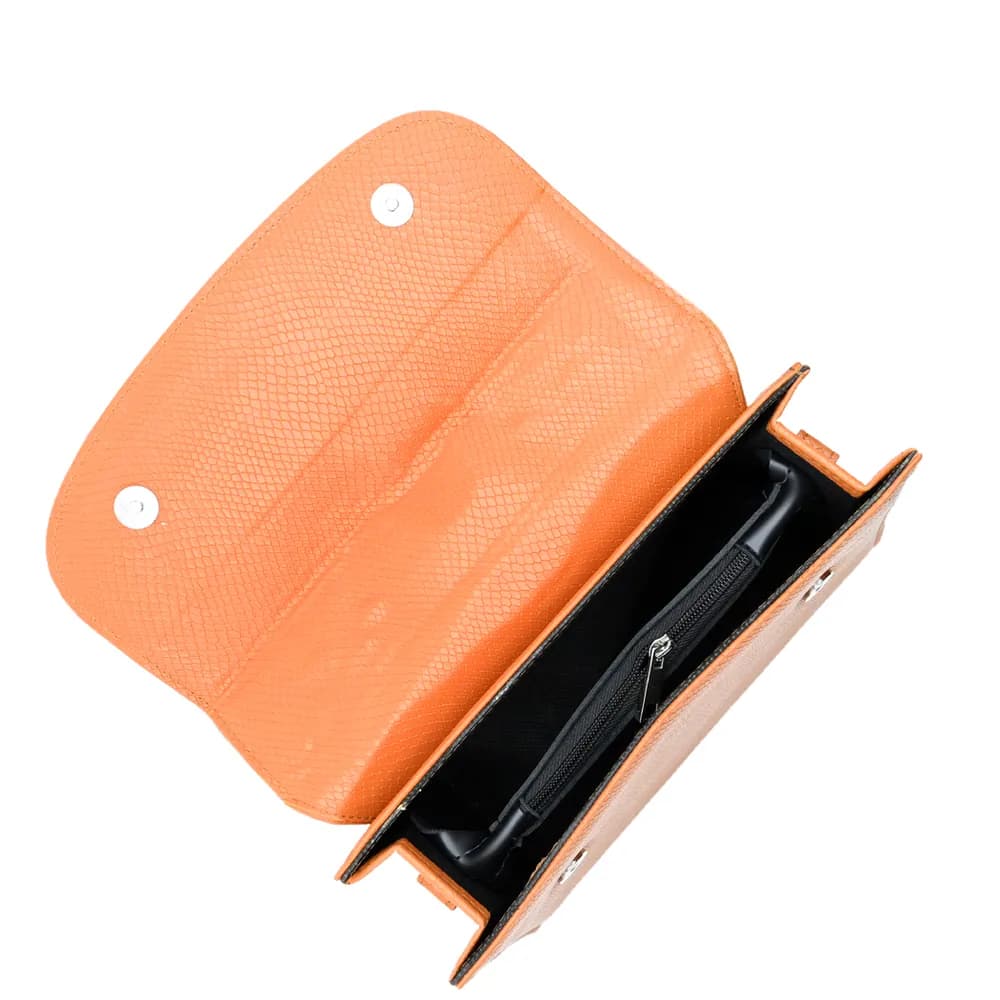 Classic Square Top Handle Bag - Tang colour, view 5