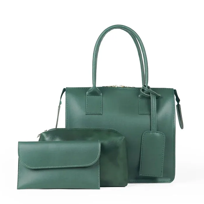 Clever set of 3 Bag Green, view 2