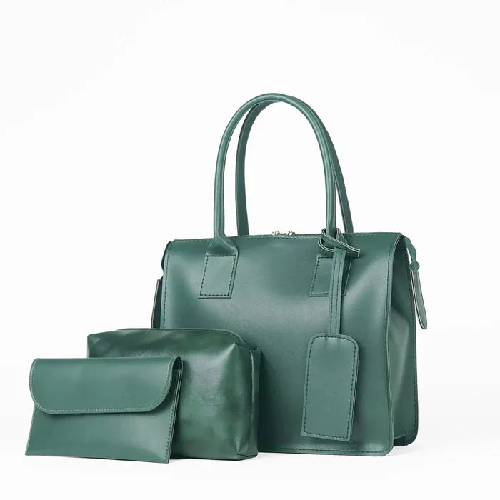 Clever set of 3 Bag Green, view 3