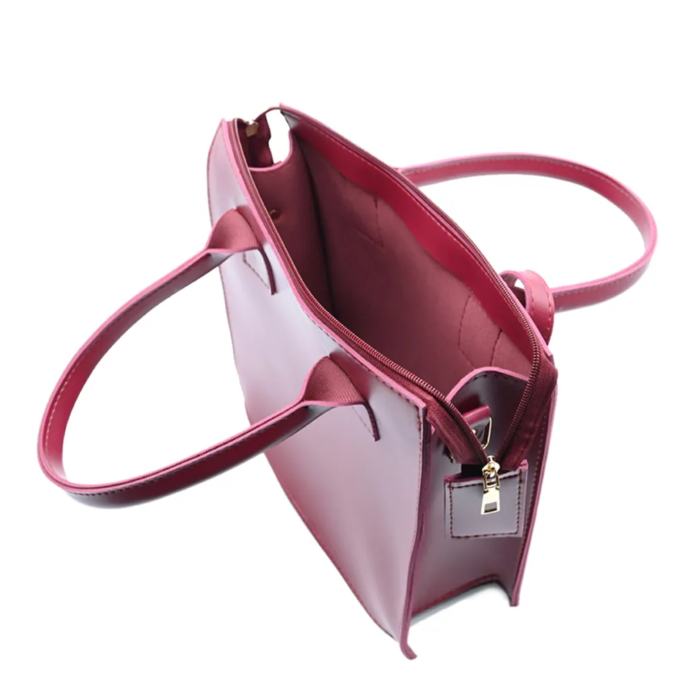 Clever set of 3 Bag Maroon, view 6