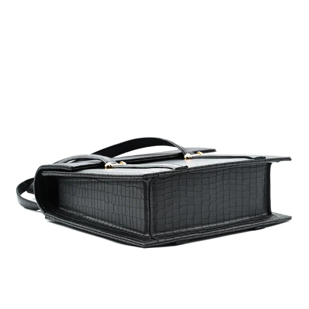 Demin Bag - Black, view 4