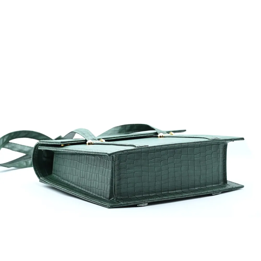 Demin Bag - Greenish, view 4