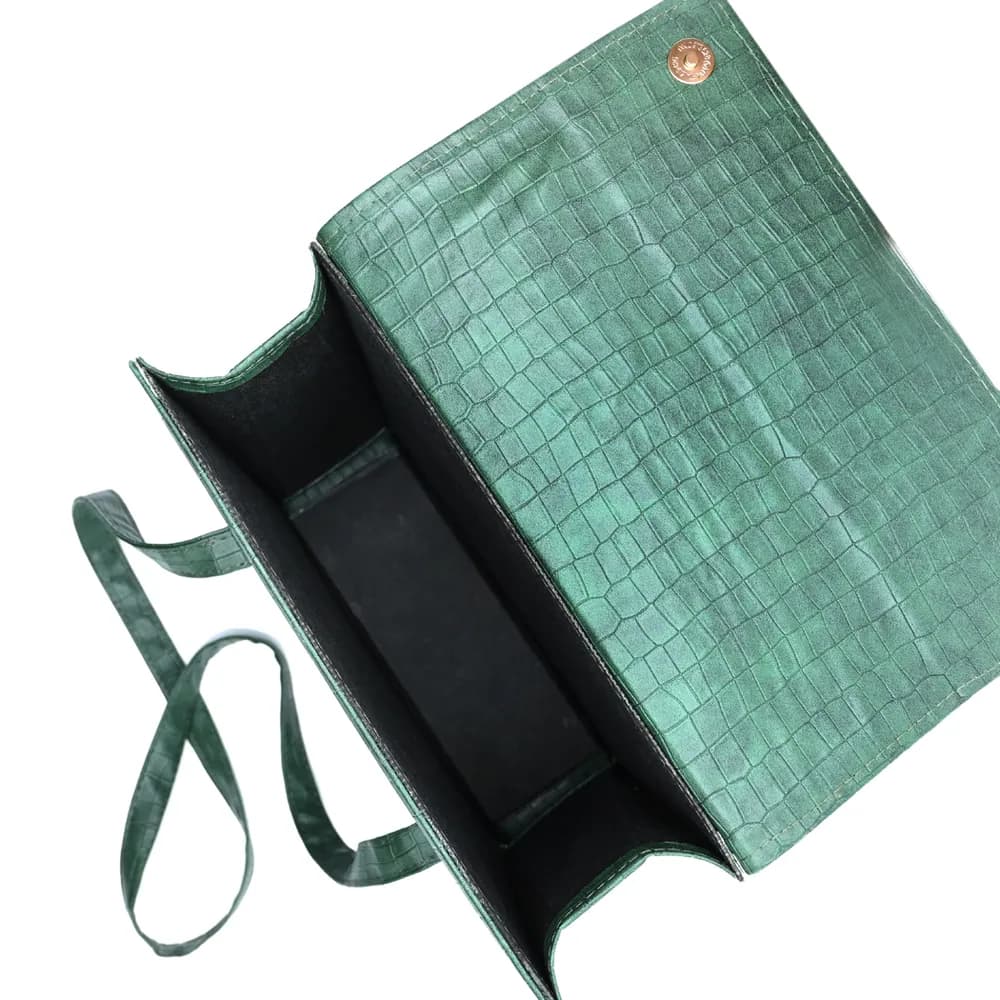 Demin Bag - Greenish, view 5