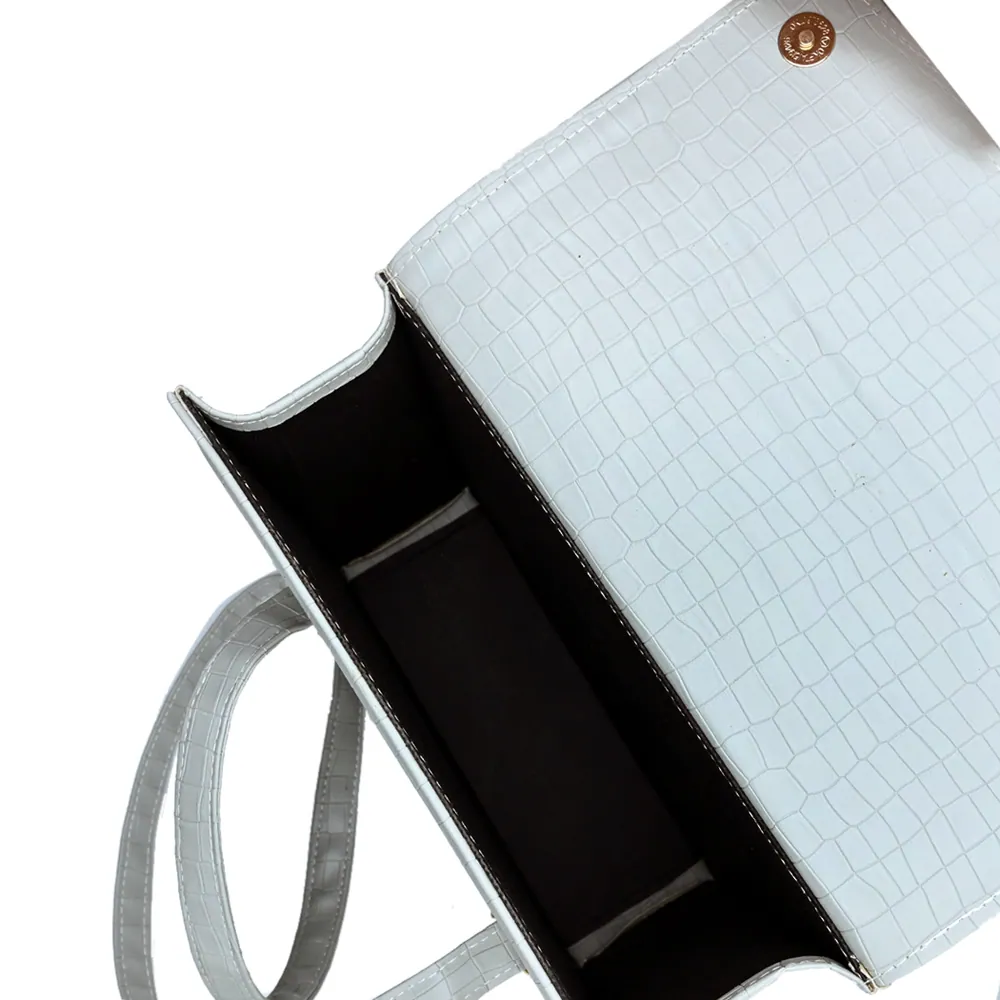 Demin Bag - Light Grey, view 5