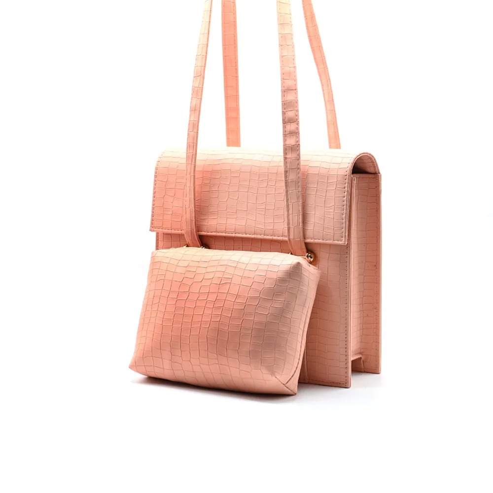 Demin Bag - Pink, view 2