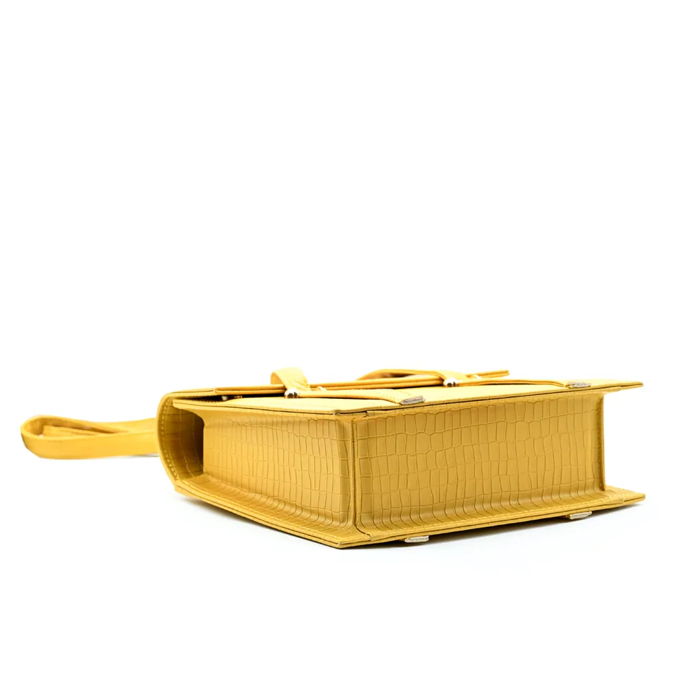 Demin Bag - Yellow, view 3